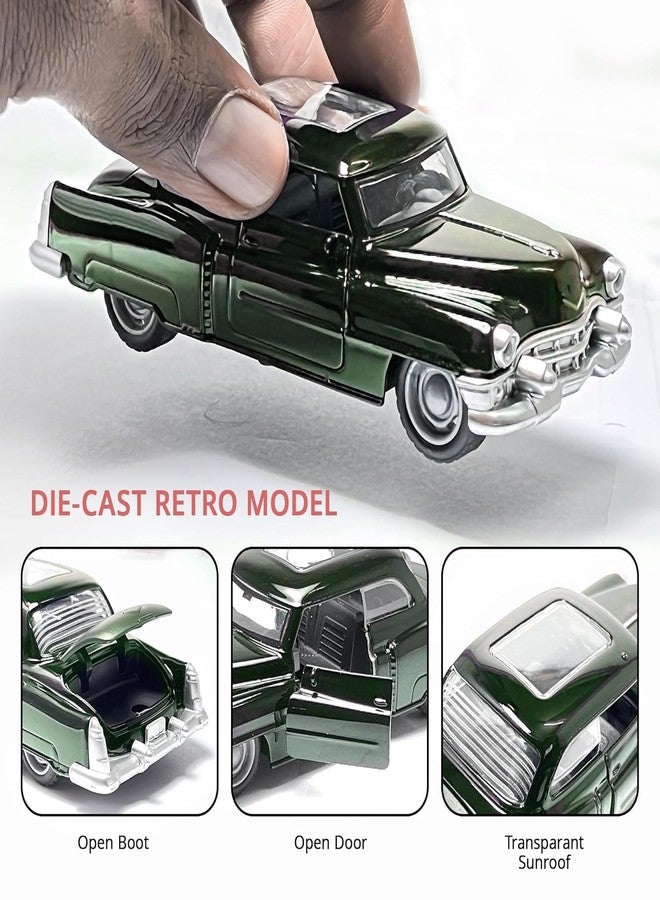 Magicwand® 1:36 Scale Die-Cast Metal Cadilllac with Openable Doors and Pull Back Action - Image 4