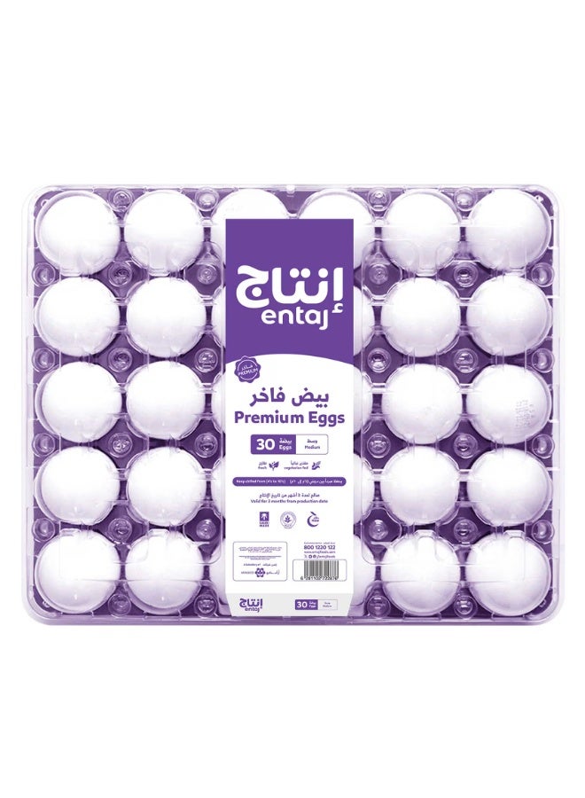 Entaj Premium Eggs 30 Pieces, Large Egg Pack