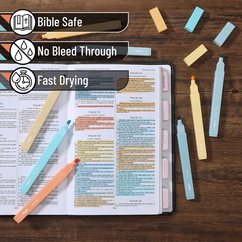 Mr. Pen- Aesthetic Highlighters, 8 pcs, Chisel Tip, Pastel Colors, Cute Highlighters Assorted Colors - Image 4