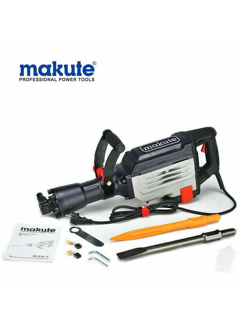 makute DH85 Demolition Hammer, 85mm Chuck, 2800W, 220-240V Electric Power - Image 1