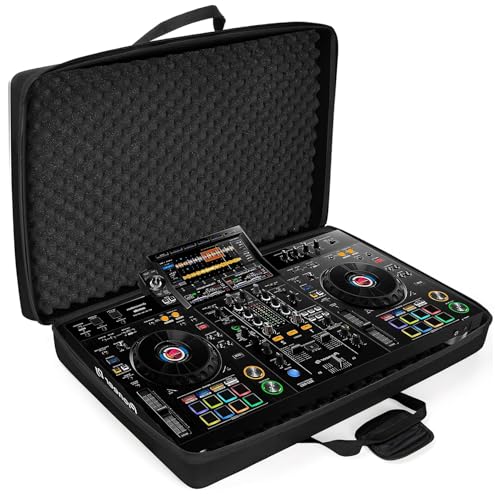 ITHWIU Lightweight Molded EVA Storage Case Fits for Pioneer DDJ RX2 RX3, 29.5 X 19.3 X 5.5 Inch Black - Image 1