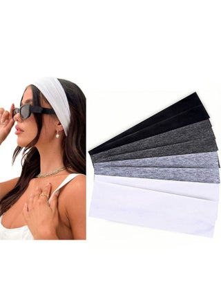 8 Pieces Elastic Sports Turbans, Non Slip Sweat Headbands for Sports Workout - pzsku/Z64F17DC74B4C3AA9D244Z/45/1751526226/6e29fd66-da57-4122-ba76-e973c153151c