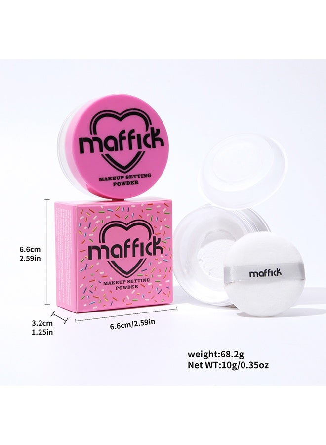 Makeup Setting Powder High Definition Powder - Soft Luminance, Lightweight Loose Powder for Perfect Makeup #02