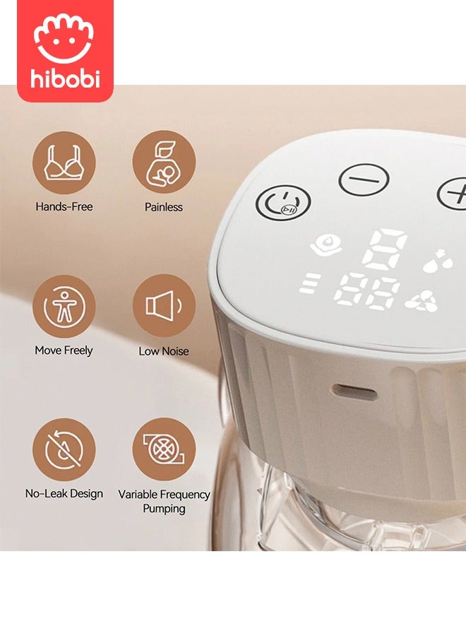 hibobi Hands Free Wearable Electric Breast Pump Breast Milk Collector - Image 3
