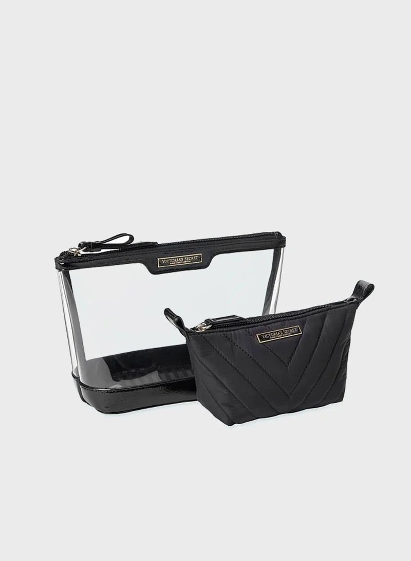 Victoria's Secret Black Nested Duo Case