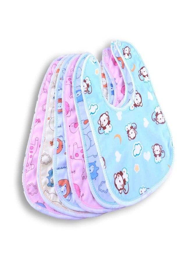 ANTIL'S 6pcs Waterproof Baby Bib/Apron & 1 Pcs Fruit Feeder Combo Pack - Image 2