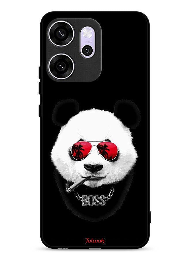 Tolwak Oppo Reno14 F Protective Case Cover Boss Panda - Image 1