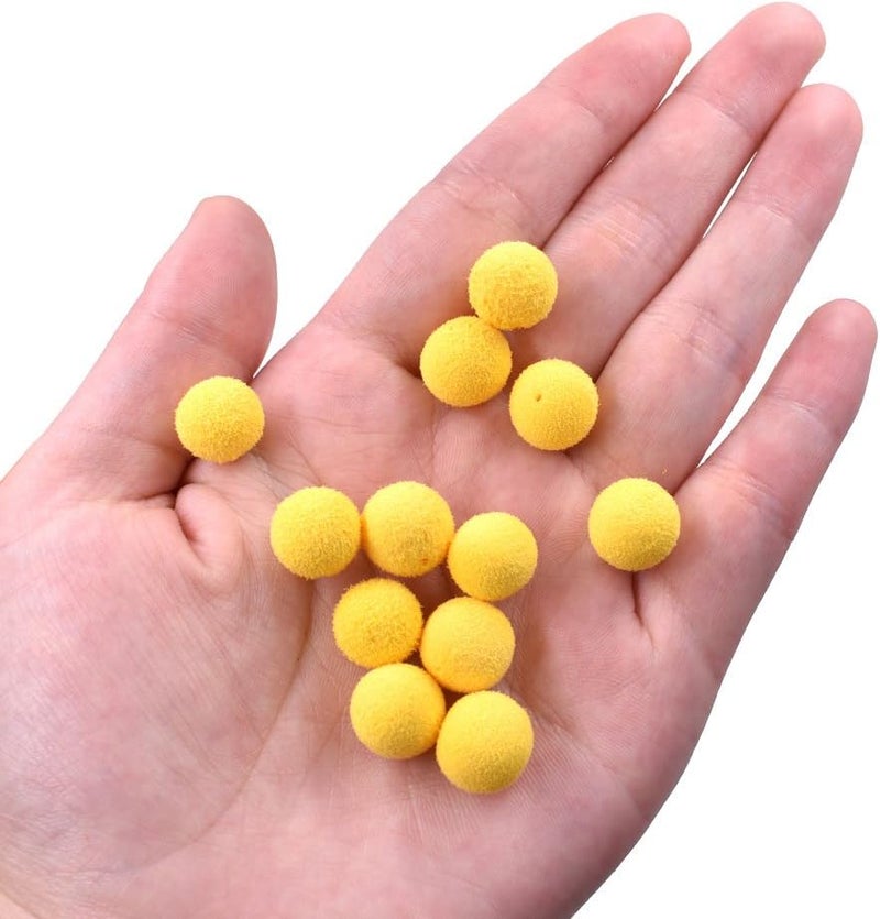 PHECDA PROFLY 30pcs 12mm Smell Carp Fishing Bait Boilies Eggs / 4 Flavors Floating Ball Beads Feeder Artificial Carp Baits Lure - Image 2
