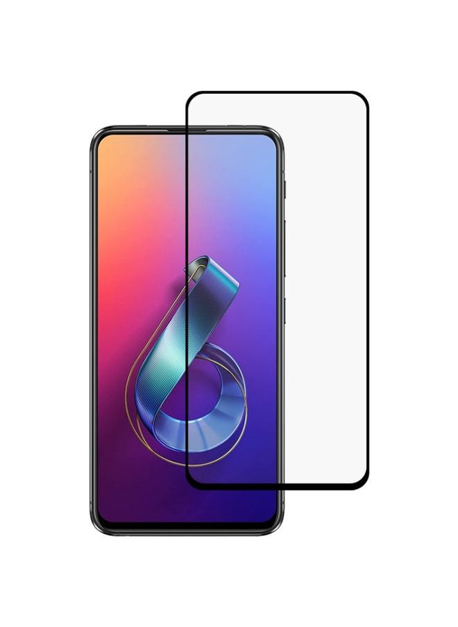 HuHa Screen Protector For ASUS Zenfone 6 ZS630KL Full Glue Full Screen Tempered Glass Film(Black) 