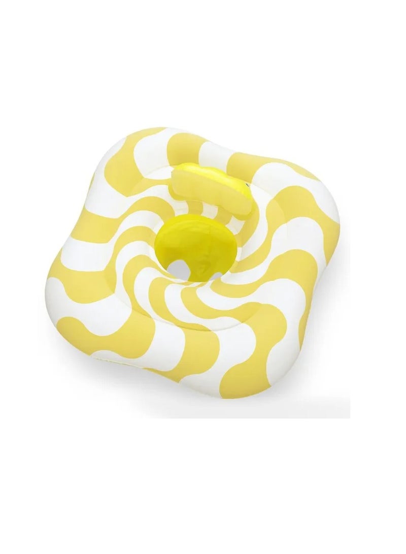 Bestway Swimsafe Inflatable Baby Pool Float - Wavy Square - Image 2