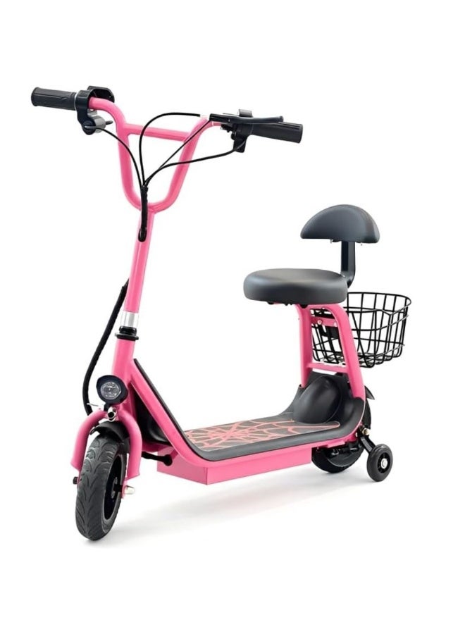 Safe-Drive Mini Harley Electric Scooter - High-Visibility LED Lights & Dual Brakes - Image 1