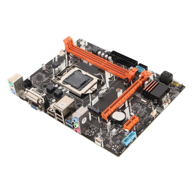فوكس كون اللوحة الأم LGA1155 M ATX ذاكرة DDR3 دعم SSD فائق السرعة M.2 - مخرج DVI VGA HD للألعاب والعمل المكتبي - Image 5