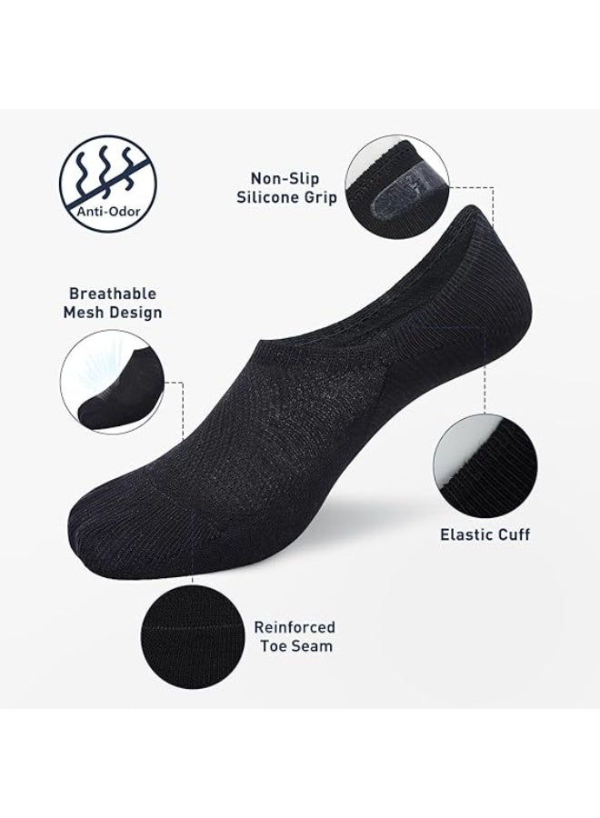 No Show Socks for Men - 6 Pack - Image 3