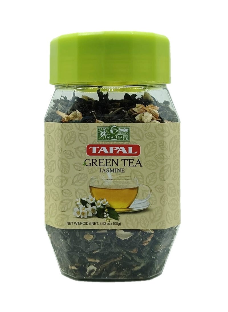 TAPAL Jasmine Green Tea, 100g - Image 1