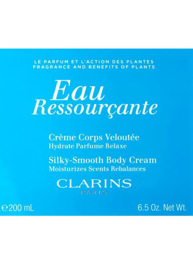 CLARINS Eau Ressourcante Silky Smooth Body Cream White - Image 3