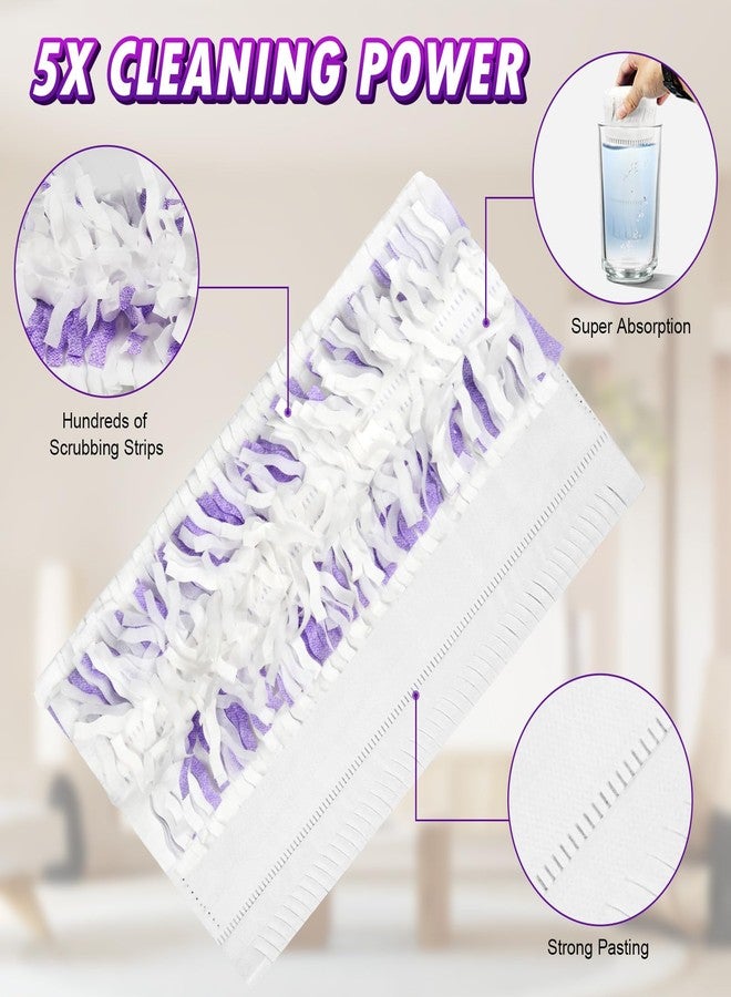 DrFlito 24 Count Disposable Power Mop Refills Compatible with PowerMop, Powemop Pads for Multi-Surface Mop Power Mop Refills Pads for Floor Cleaning - Image 3