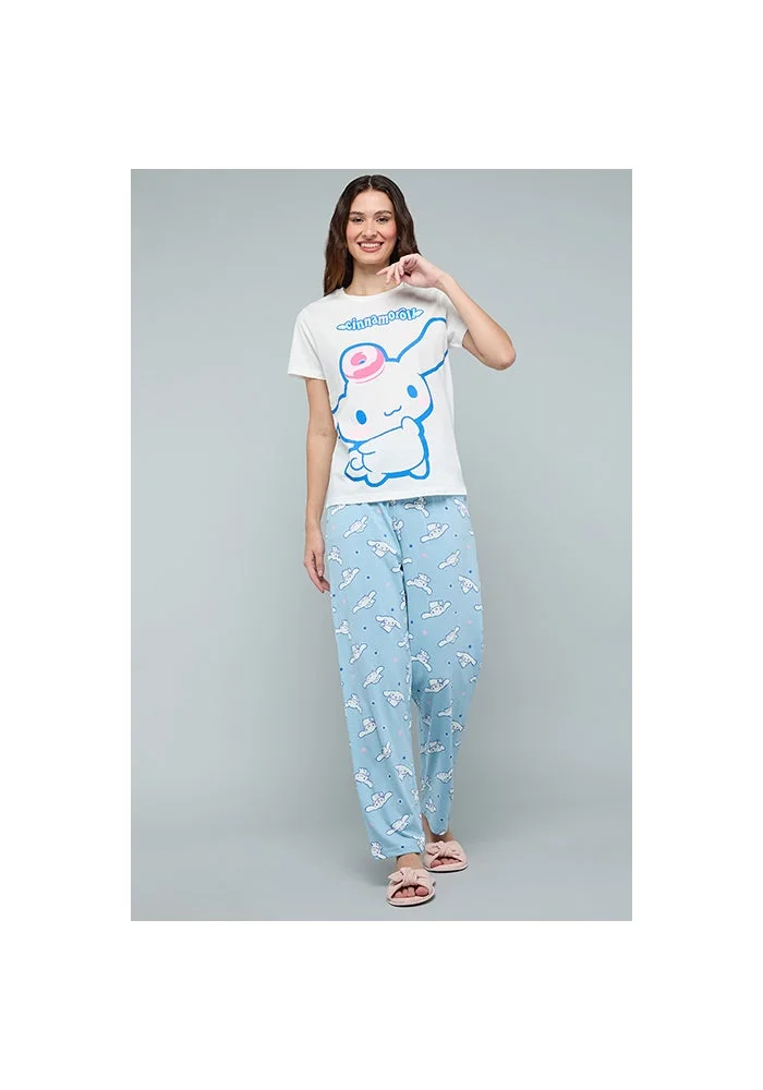 أر أند بي Cinnamoroll Print Pyjama Set