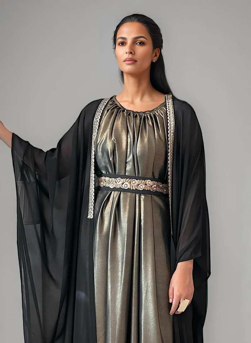 إكستاسي Cape Dress set