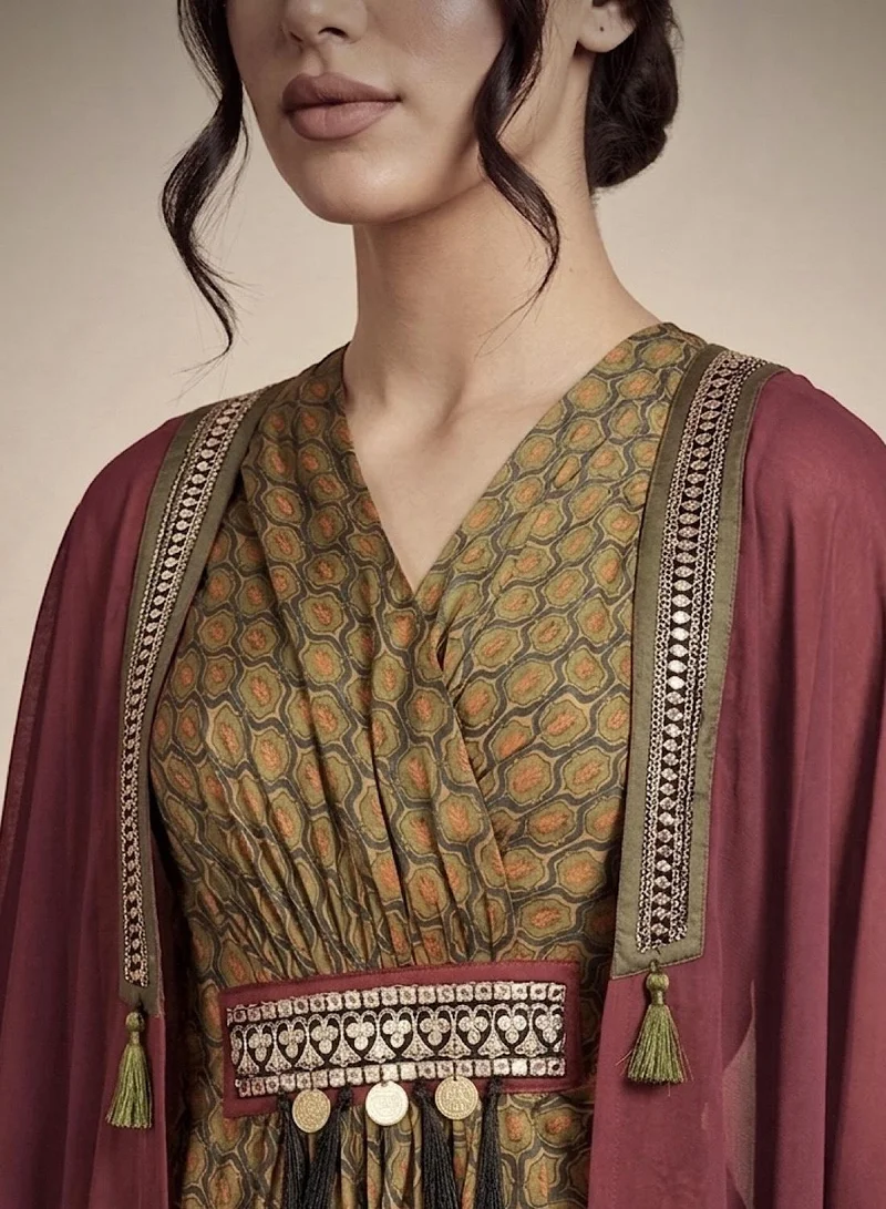 Ecstacy  Cape Dress set for Women | Best Price UAE