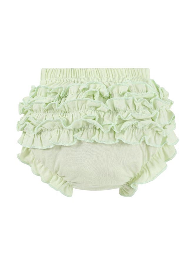 Orinery Infant Bloomers Underwear Ruffle Diaper Cover for Baby Girls Toddler Kids Cotton Shorts Panties 4-Pack, Nhs75-b, 3-4 Years - Image 4