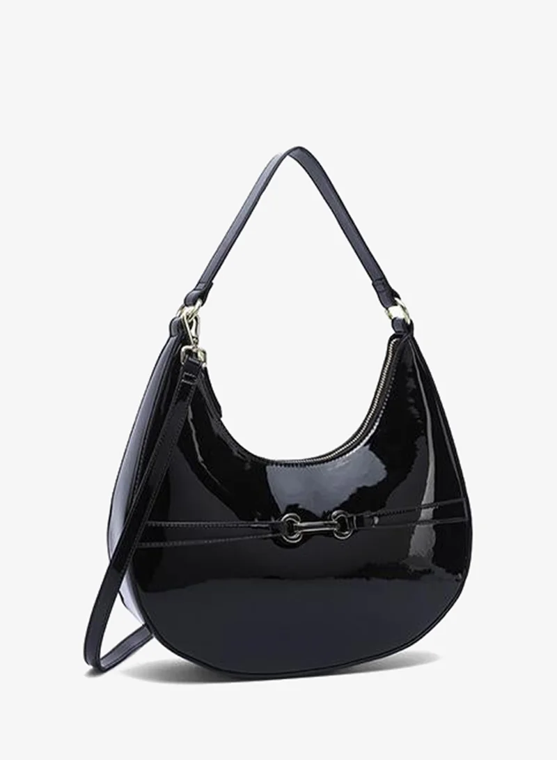 فايور Patent Bit-Accent Hobo Bag DR 004