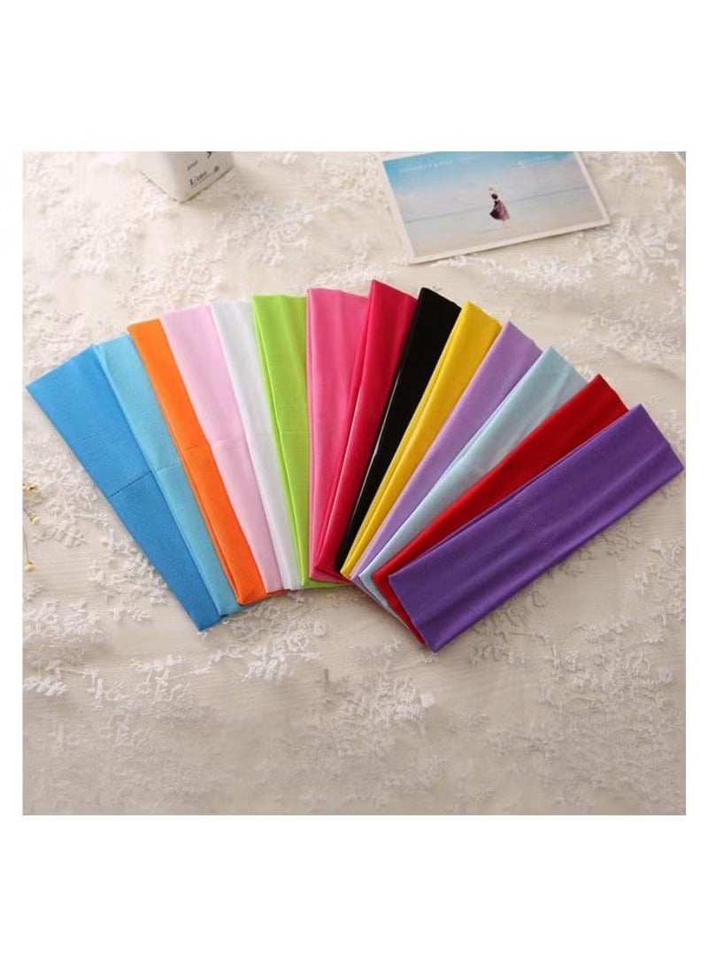 6 قطع من عصابات الرأس الرياضية للنساء، عصابات شعر مرنة للعرق واليوجا، عصابات رأس ناعمة ورقيقة غير قابلة للانزلاق، لفافة شعر أنيقة - Image 3