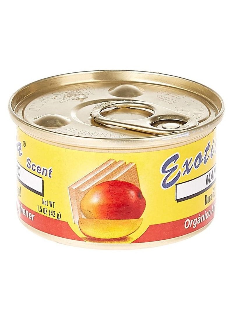 EXOTICA Exotica Air Freshener For Car And Home Scent Organic Air Freshener Can-Mango  - Image 3