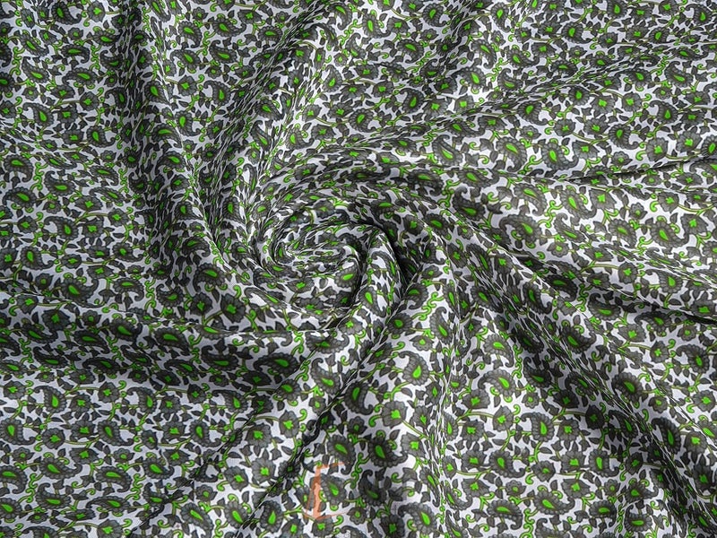Namaste India Namaste India 210 TC Double Bed Jaipuri Razai Organic Pure Cotton Jaipuri rajai Ac Quilt for Winter and Summer Soft Light Weight Rajasthani Traditional Cotton Comforter 87 x 102 inch Grey Pack of 1  - Image 3
