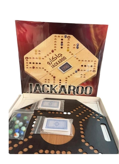 Jackaroo board game, group games and cards