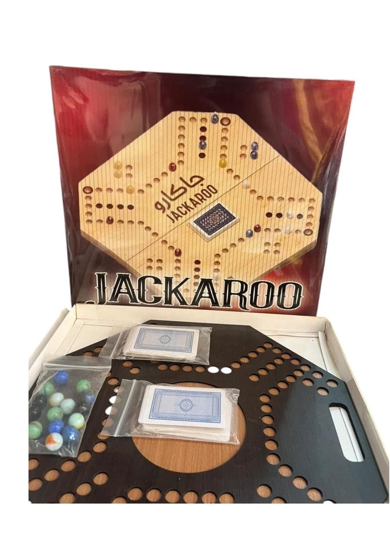 Jackaroo board game, group games and cards