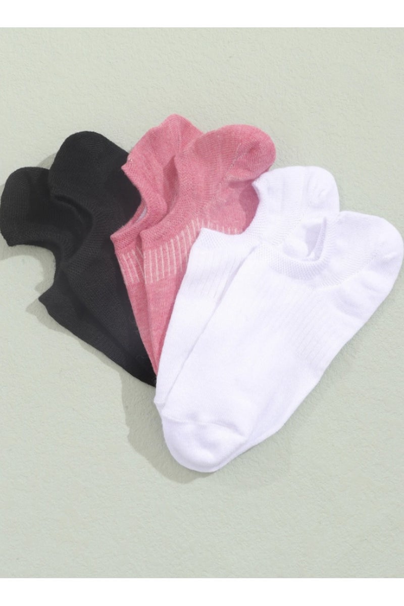 مجموعة جوارب ملونة مريحة وزاهية نسائية ذات 10 أزواج بـ 5 ألوان أنيقة - Image 2