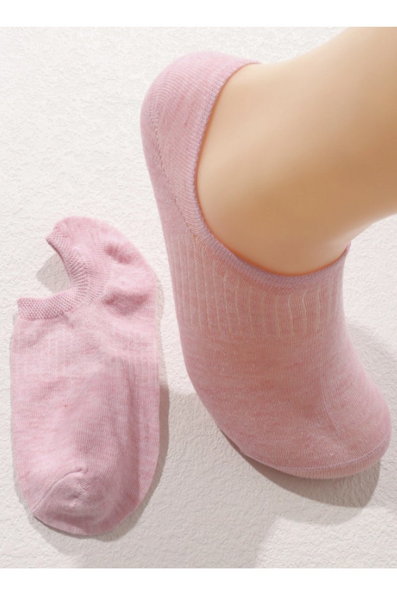 مجموعة جوارب ملونة مريحة وزاهية نسائية ذات 10 أزواج بـ 5 ألوان أنيقة - Image 5