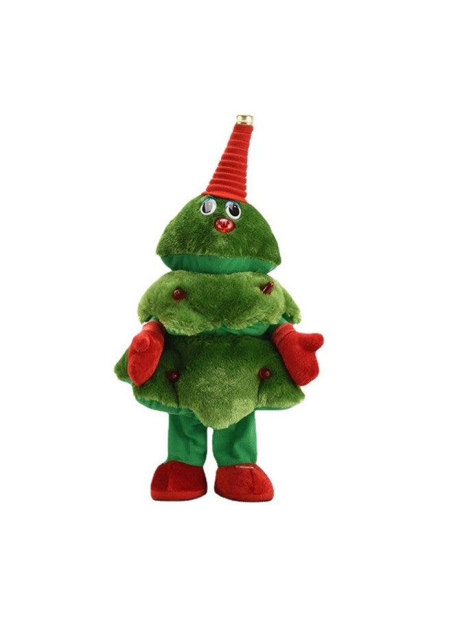 Loquat Singing And Dancing Tree Electric Rocking Plush Toy Glowing Tree  Gift-Color:Tree Open Hand - Image 1