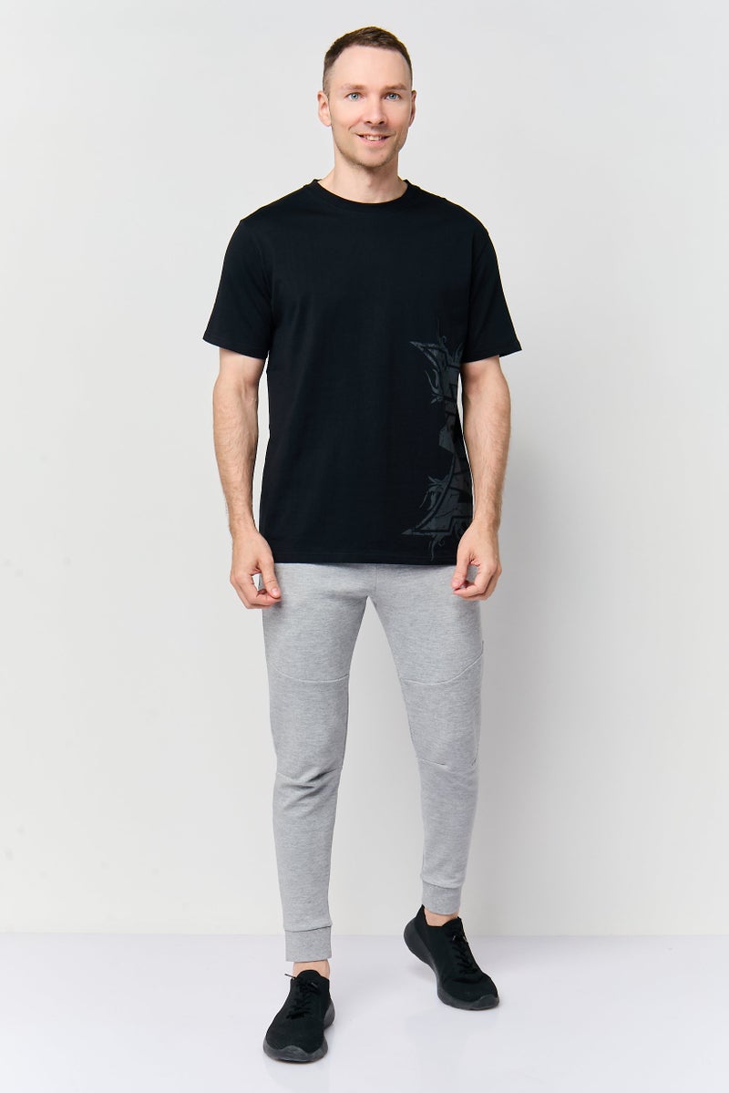 TapouT تي شيرت رياضي للرجال بأكمام قصيرة، خارجي، أسود - Image 2