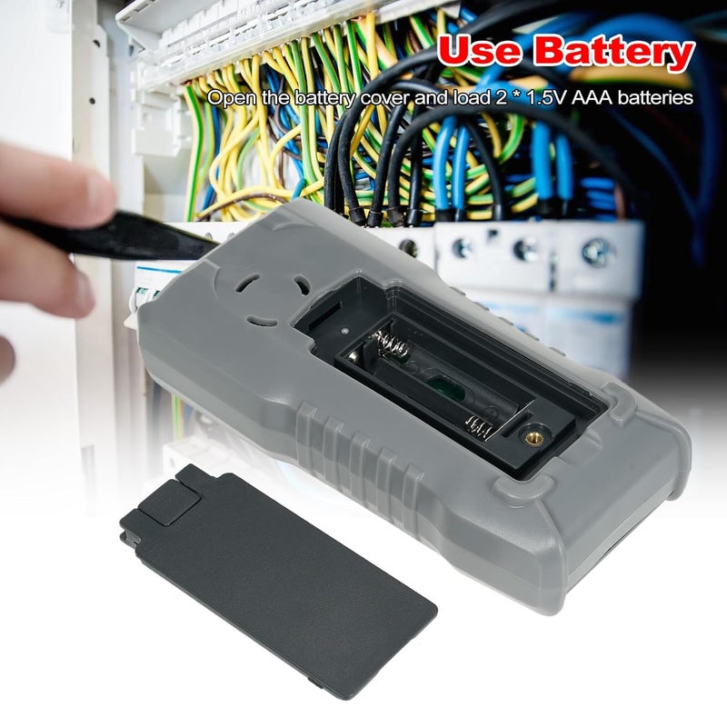 مقياس متعدد رقمي ذكي نطاق تلقائي 6000 عد كشف الجهد NCV شاشة LCD مع إضاءة خلفية - Image 5