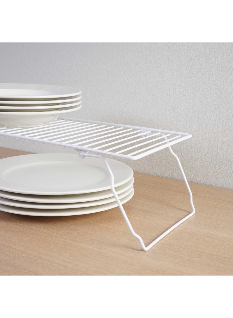 Pan Home Essentials Foldable Shelf Organizer 47x21x14cm - White - Image 5