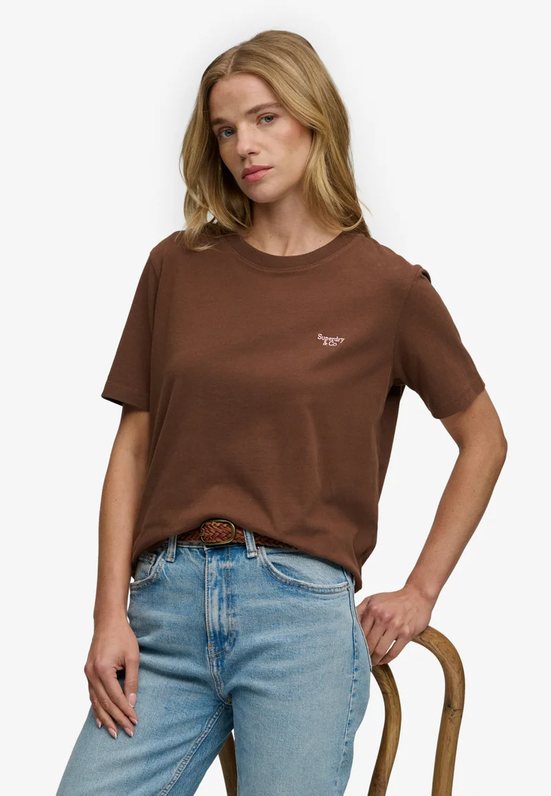Superdry  Signature Embroidered T-shirt for Women | Best Price UAE