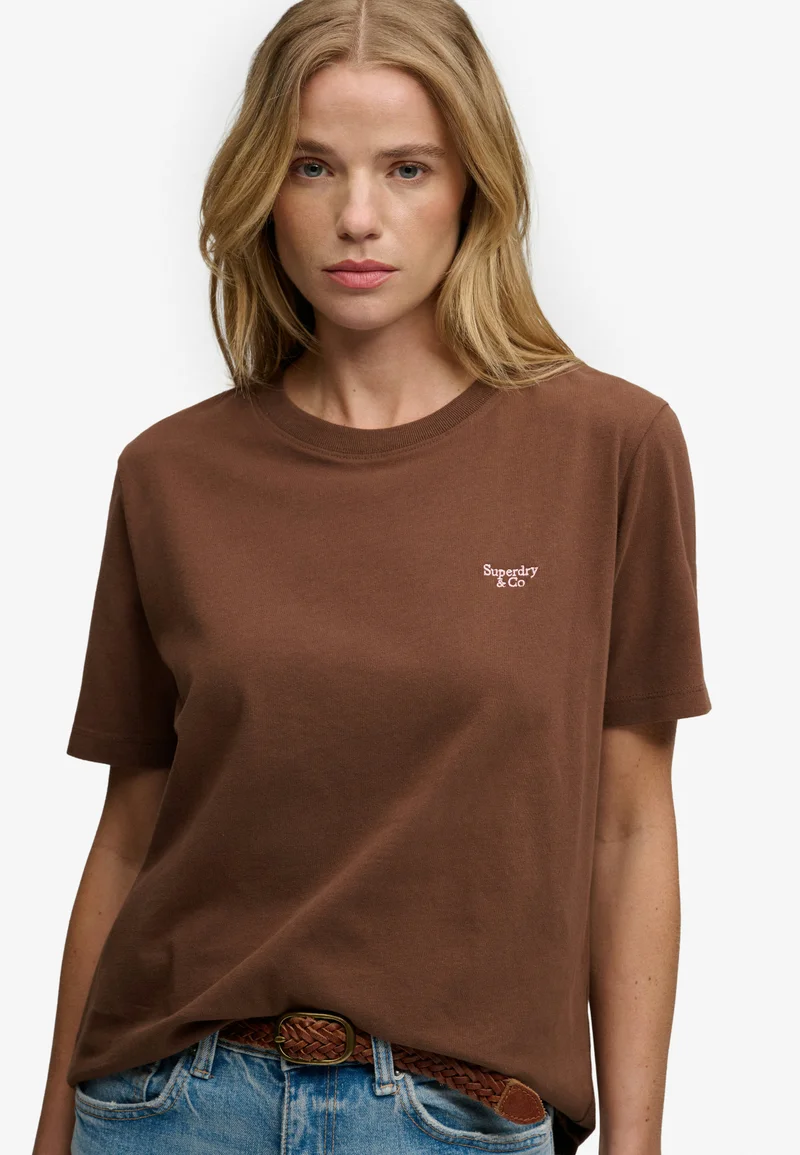 Superdry  Signature Embroidered T-shirt for Women | Best Price UAE