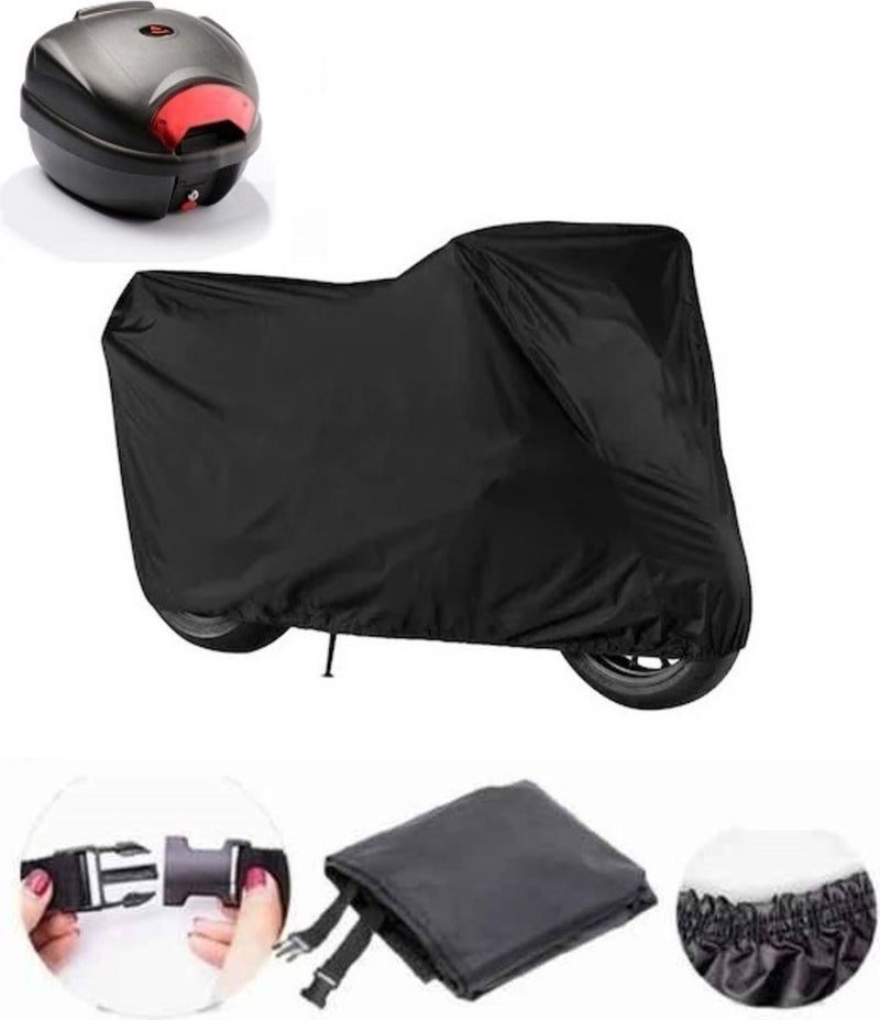 Breen Triumph Tiger Sport 660 Black Motorcycle Canvas Rear Bag Compatible  - Image 1