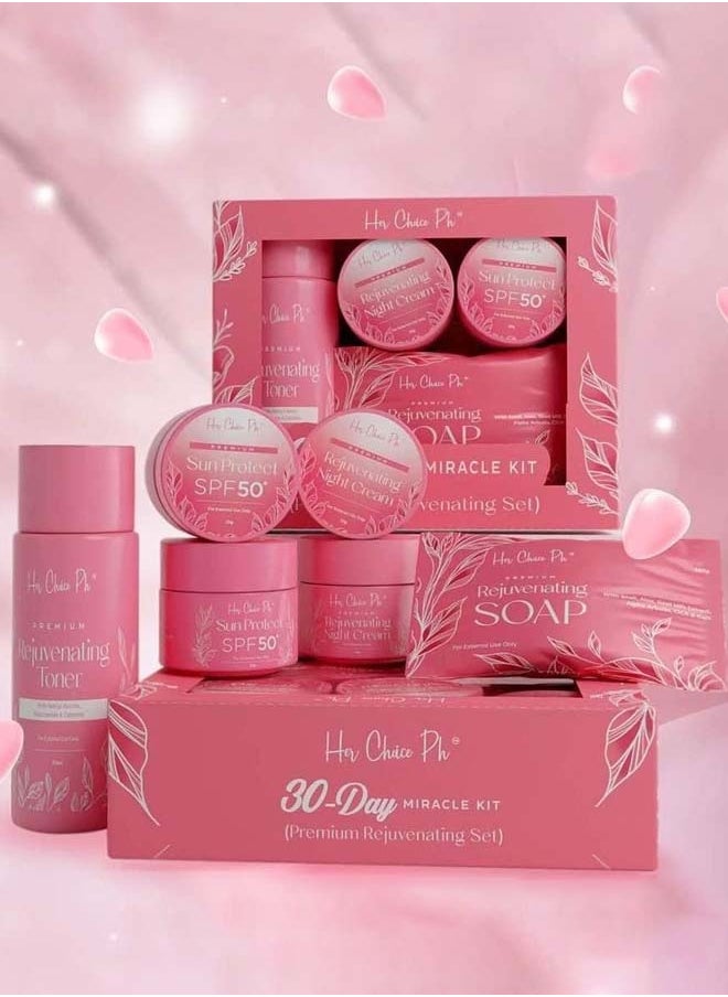 Her Choice Ph 30-Day Miracle Set (Premium Rejuvenating Set)  - Image 1