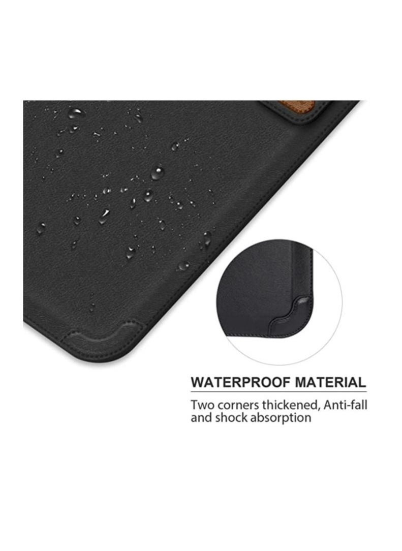 16.1 inch Laptop Sleeve Case Laptop Stand Adjustable, Computer Shock Resistant Bag with Mouse Pad for MacBook Pro 16"/15" 15.6" Dell Lenovo HP Asus Acer Samsung Chromebook Computer