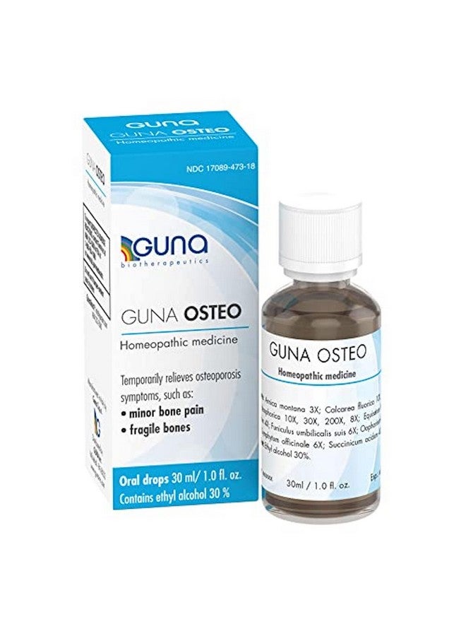 GUNA Osteo Homeopathic Support for Bone Health & Strength - 1 Ounce - Image 1