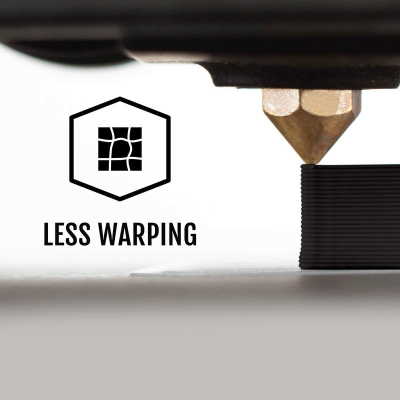 HATCHBOX 1.75mm Black PLA 3D Printer Filament, 1 KG Spool, Dimensional Accuracy +/- 0.03 mm, 3D Printing Filament - Image 5