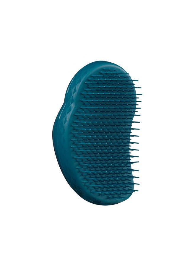 TANGLE TEEZER Hairbrush ; Original Plant Brush Detangling Hair Brush For Wet & Dry Hair ; Detangler Brush For Fine Curly Thick Afro Ideal For All Hair Types ; Deep Sea Blue - Image 3