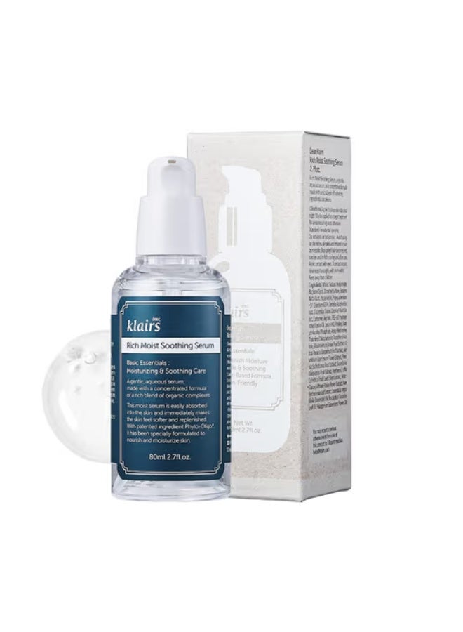دير، كليرز Dear, Klairs Rich Moist Soothing Serum 80ml - Image 4