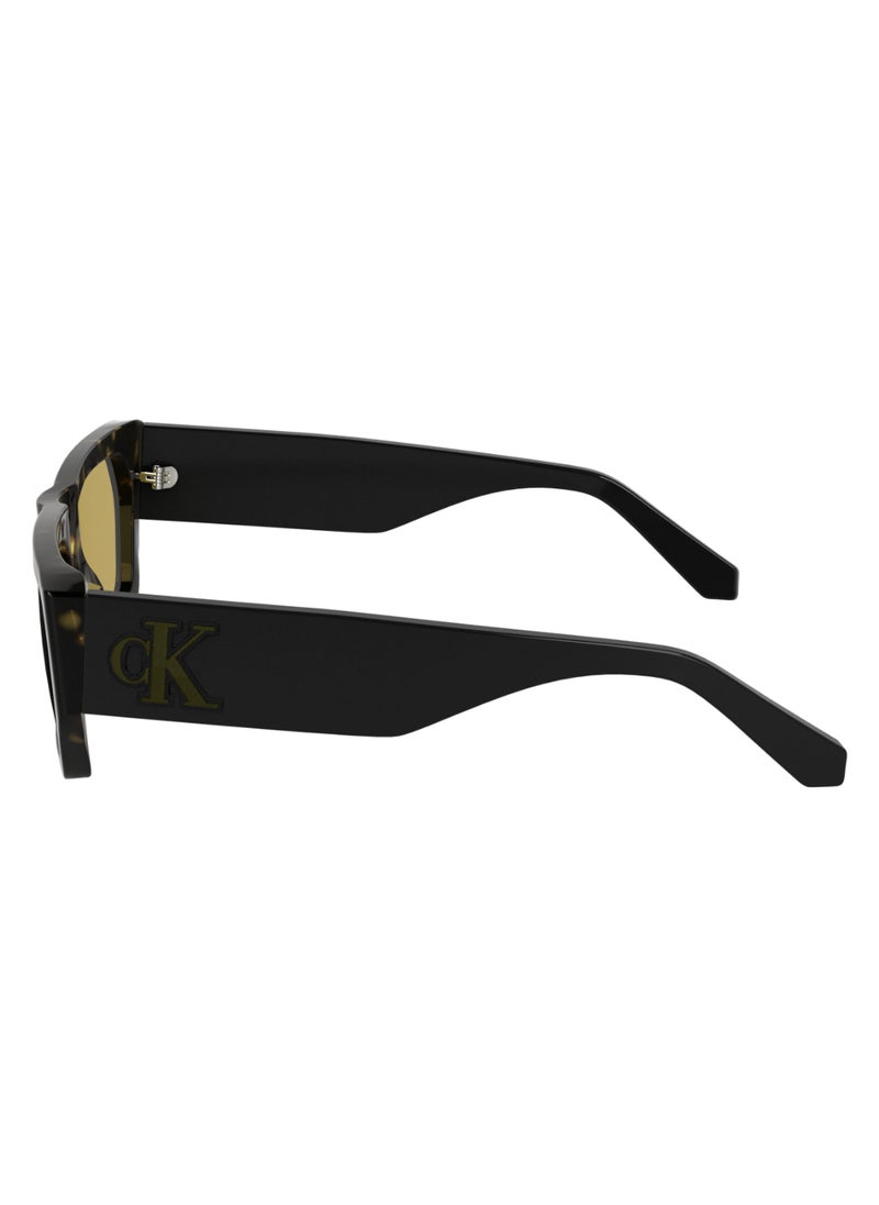 Calvin Klein Jeans FULL RIM BIO INJ-G820 ACETATE CALVIN KLEIN JEANS SUN CKJ24625S 5518 (242) DARK HAVANA  - Image 4