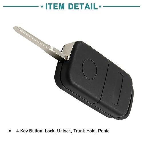 ACROPIX Keyless Entry Case Key Fob Shell Cover Replacement Fit for Mercedes-Benz ML320 - Pack of 1 Black - Image 5