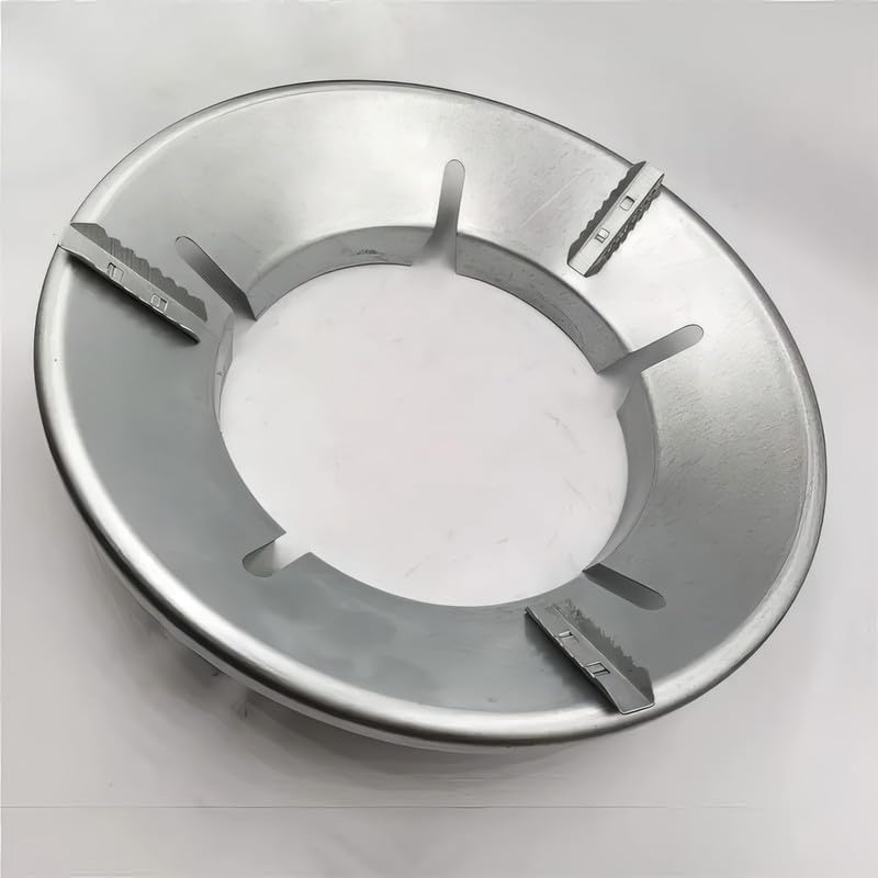 VIRUSHA VIRUSHA Heavy Duty Gas Saver Burner Stand Gas Stove Stand Windproof Energy Saver Chula Protector for Wind Fire Cover for Indian Gas 1 pcs  - Image 3