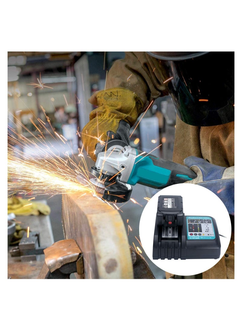 Battery Charger For Makita 14.4V 18V battery BL1830 Bl1430 DC18RC DC18RC 3A charger 14.4V 18V Bl1830 Bl1430 Electric Power - Image 4