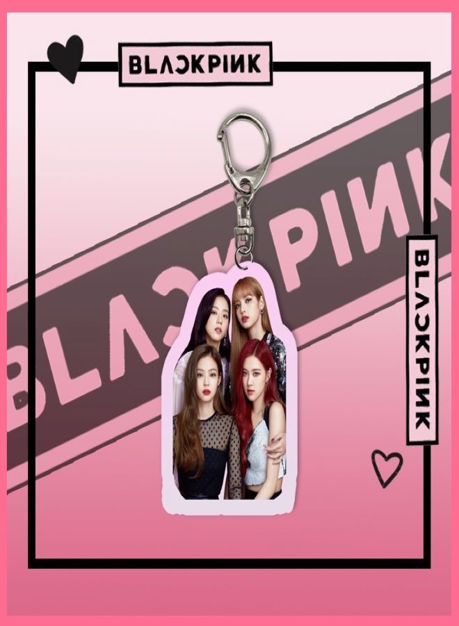 Blackpink Star Surrounding Acrylic Keychain Pendant Double-sided Pendant Jewelry